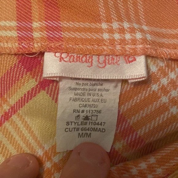 Girls Randy Girl Mini Skirt size medium - Picture 3 of 3